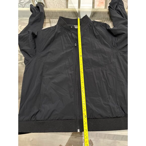 Xersion Quick Dri Black Nylon Spandex Mens Jacket Size Large - Picture 6 of 6